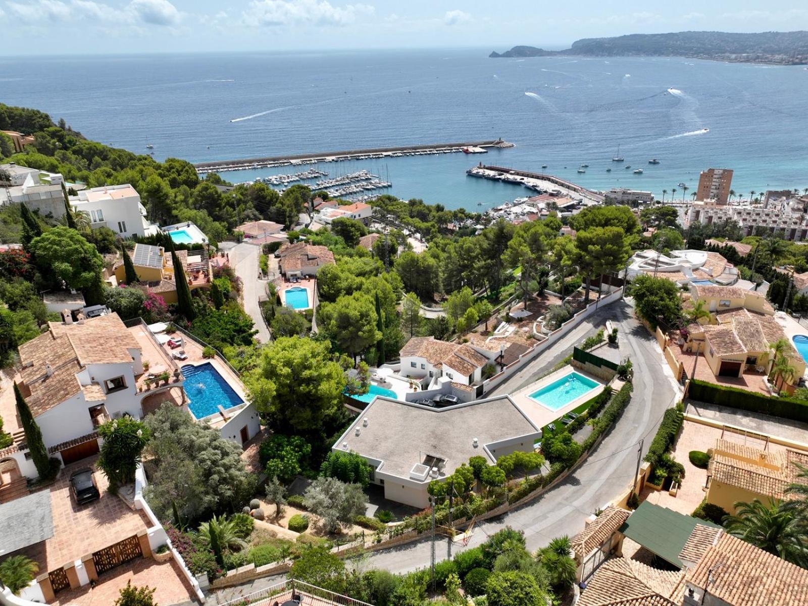 Villa Lujo Con Vistas Al Mar Villa Dulcinea By El Conserje, Cerca Del Puerto Y Sus Servicios Jávea エクステリア 写真